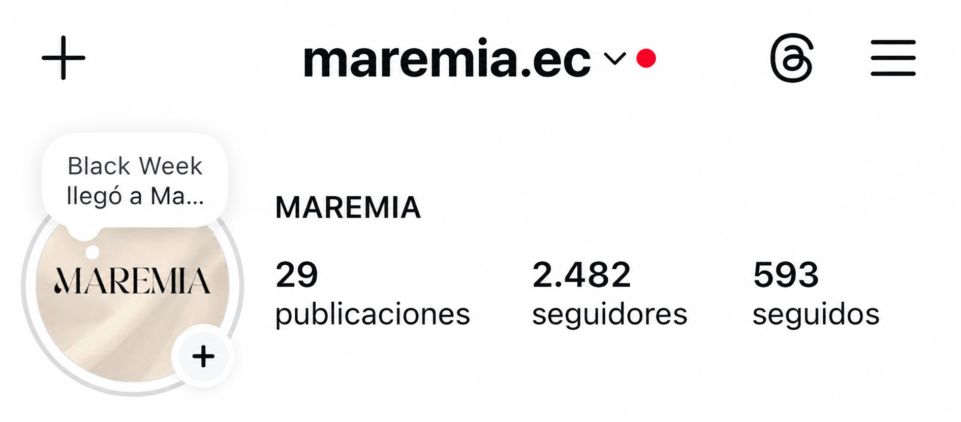 Maremia Antes